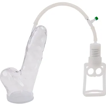 Vakuová pumpa Fröhle Real Penis Pump Professional Crystal Clear PP014 L