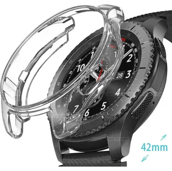 Příslušenství k chytrým hodinkám SINTECH© Premium Samsung Galaxy Watch 42mm Tenký ochranný kryt z TPU, různé barvy Barevná varianta: Stříbrná