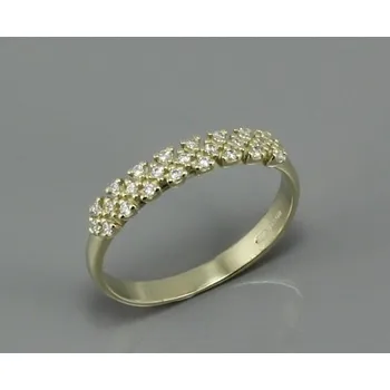 Prsten Zlatnictví U Kostela Zlatý prsten s drobnými zirkony 2059 50 731-15615844
