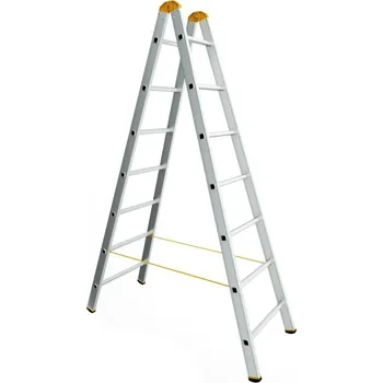 Žebřík Alve Forte hliníkové štafle - 2x8 FORTE 8908