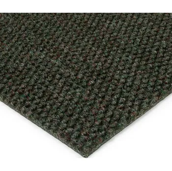 Koberec Zelená kobercová zátěžová vnitřní čistící zóna Fiona - 100 x 100 x 1,1 cm