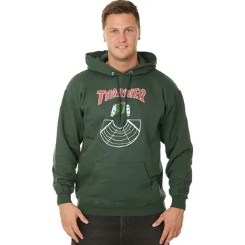 Pánská mikina mikina Thrasher Doubles - Forest Green S