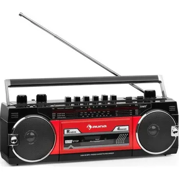 Radiomagnetofon Recenze Auna Duke MKII TTS2-Cassette Rad