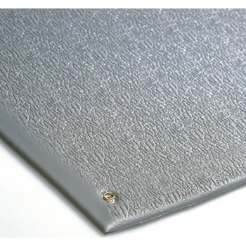 Šedá antistatická ESD protiúnavová průmyslová rohož - 18,3 m x 90 cm x 0,9 cm