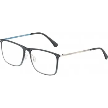 Brýlová obroučka Jaguar 36809 černá mat, stranice šedá modrá mat 6100