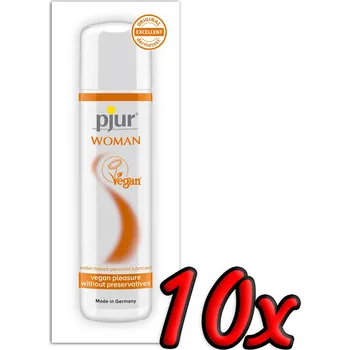 Lubrikační gel Pjur Woman Vegan 2ml 10 pack