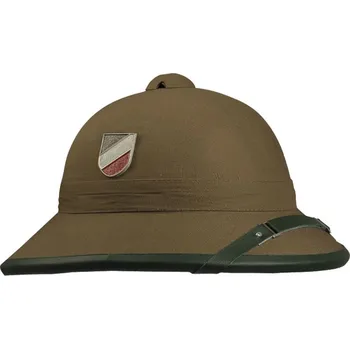 Pracovní přilba Helma WH tropická s brýlemi - olivová