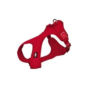 Postroj pro psa Soft postroj, jemný, vypolstrovaný červený XS-S 30-45 cm/15 mm