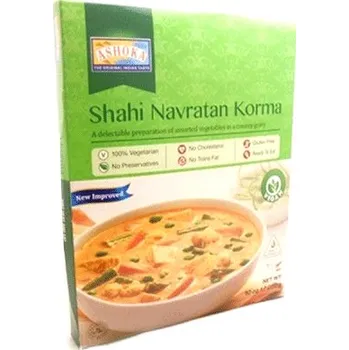 Hotové jídlo Shahi navratan korma - kari Ananas se zeleninou 280g Ashoka