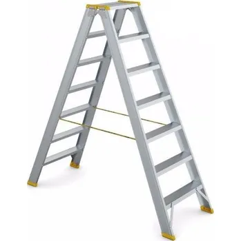Žebřík Alve Forte oboustranné hliníkové schůdky - 2x12př. FORTE 9412