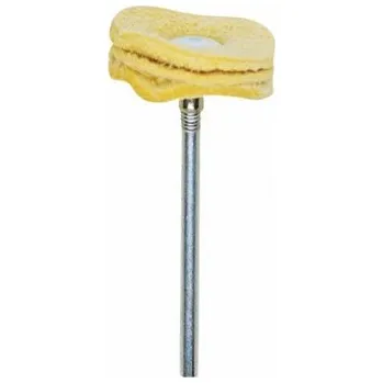 Proxxon Kožený leštící kotouček 22 mm - 2 ks, 28298