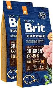 Krmivo pro psa Brit Premium by Nature Adult M