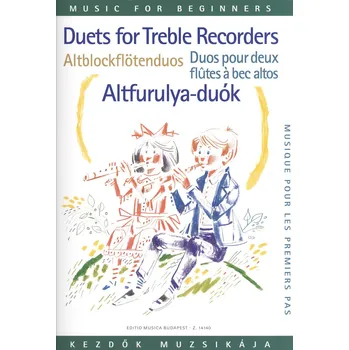 Duets for Treble Recorders / dueta pro altové zobcové flétny