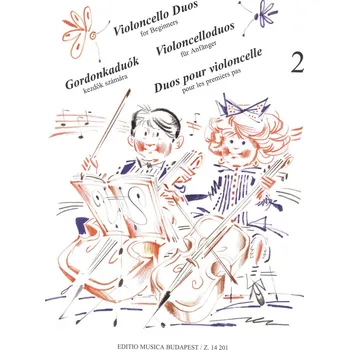 Violoncello Duos 2 for Beginners / snadné skladby pro dvě violoncella