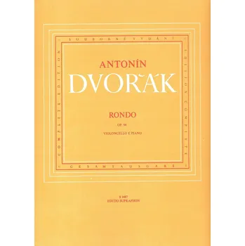 Hudebniny DVOŘÁK: RONDO op.94 / violoncello a klavír