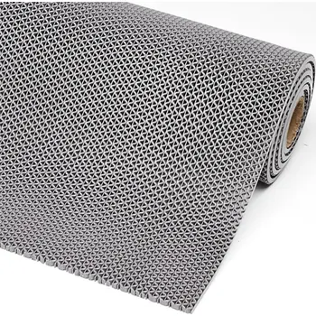 Rohožka Šedá protiskluzová průmyslová olejivzdorná rohož Gripwalker - 12,2 m x 91 cm x 1,1 cm