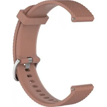 Řemínek na hodinky BSTRAP | BStrap Silicone Bredon reminek na Huawei Watch GT/GT2 46mm, brown (SHU001C09)