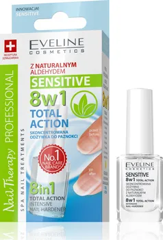 Výživa nehtů Eveline Cosmetics Spa Nail Total Action 8v1 Sensitive 12 ml