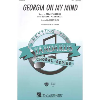 GEORGIA ON MY MIND / SSA* a klavír/akordy