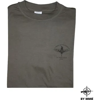 Pánská móda Tričko NATO Operation Agricola - olivové, S