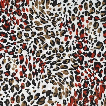 Šatovka bílá, zvířecí vzor, š.140