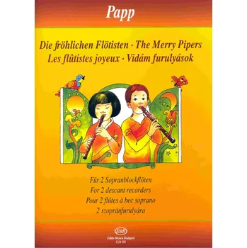 THE MERRY PIPERS by Lajos Papp / zobcová flétna - dueta