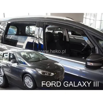 Plexi ofuk oken Ofuky oken Ford Galaxy 2015- před+zadní Heko
