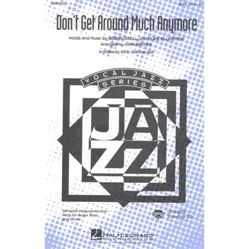 Don't Get Around Much Anymore / SATB* a klavír/akordy