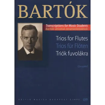 BARTÓK: Trios for flutes / 15 skladeb pro 3 příčné flétny