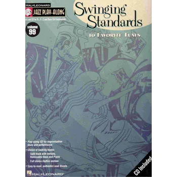 Hudebniny Jazz Play Along 99 - SWINGING STANDARDS + CD