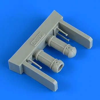 Plastikový model Quickboost 1/48 Bf 109F/G tropical filter -early