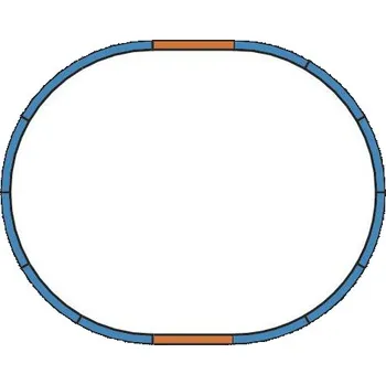 Modelová železnice Koleje PIKO základní sada A H0 - Piko 55300 (Piko A-Gleis)