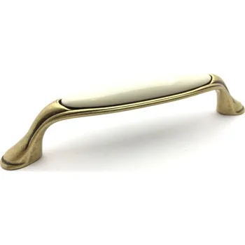 Nábytkové kování Tulip úchytka 128 mm staromosaz