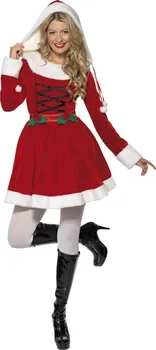 Karnevalový kostým Smiffys Kostým Santa s kapucí M