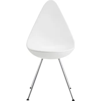 Jídelní židle Fritz Hansen Židle Drop™, white / chrom