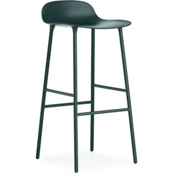 Barová židle Normann Copenhagen Barová židle Form 75 cm, green/steel