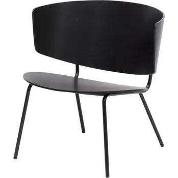 Křeslo Ferm Living Židle Herman Lounge Chair, black