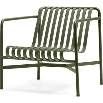 HAY Křeslo Palissade Lounge Chair Low, olive