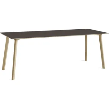 Jídelní stůl HAY Stůl CPH Deux 210 L200, stone grey/beech