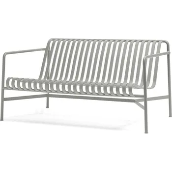 Zahradní lavice HAY Lavička Palissade Lounge Sofa, sky grey