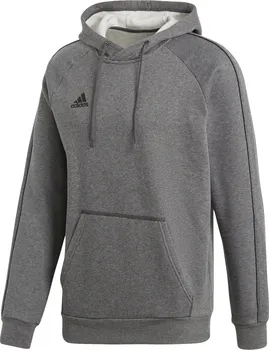 Pánská mikina Adidas Core 18 Hoodie Dark Grey Heather/Black