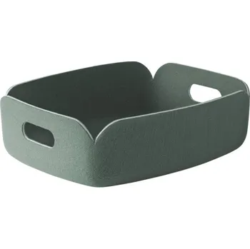 Organizér oblečení Muuto Koš Restore Tray, dusty green