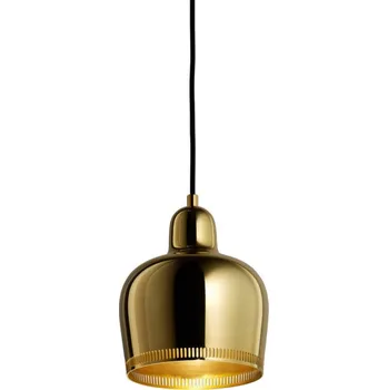 Artek Závěsná lampa A330S „Golden Bell“, brass