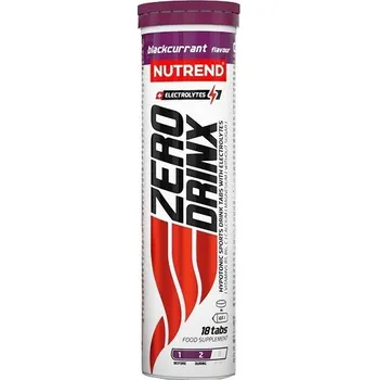 Nutrend ZeroDrinX černý 18 tbl.