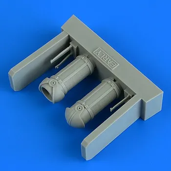 Plastikový model Quickboost 1/32 Bf 109F/G tropical filter - early