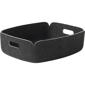Organizér oblečení Muuto Koš Restore Tray, black melange