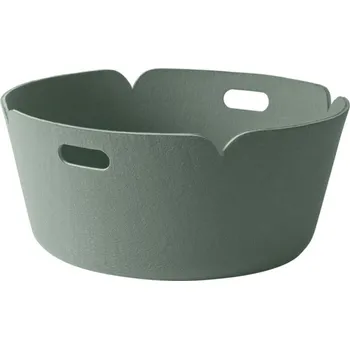 Organizér oblečení Muuto Koš Restore Round, dusty green