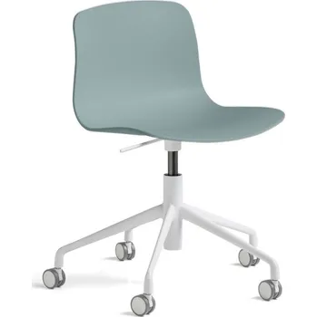 HAY Židle AAC 50 White Powder Coated, dusty blue