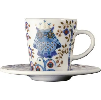 Iittala Šálek na espresso s podšálkem Taika, white
