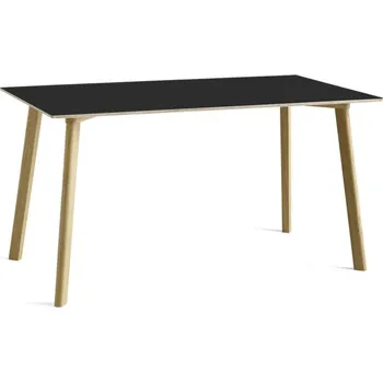 Jídelní stůl HAY Stůl CPH Deux 210 L140, ink black/oak